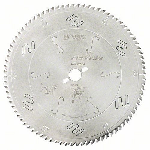 Bosch - Pilový kotouč do okružních pil Top Precision Best for Wood 350 x 30 x 3,5 mm, 84
