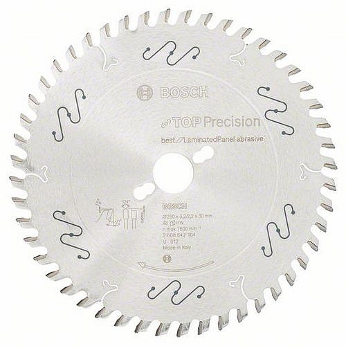 Bosch - Pilový kotouč do okružních pil Top Precision Best for Laminated Panel Abrasive 250 x 30 x 3,2 mm, 48