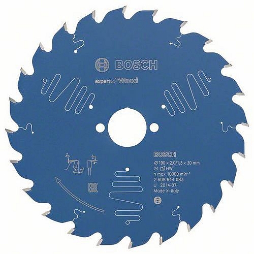 Bosch - Pilový kotouč Expert for Wood 190 x 30 x 2,0 mm, 24
