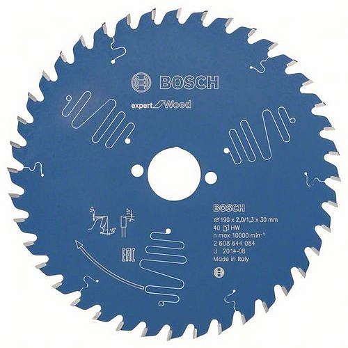 Bosch - Pilový kotouč Expert for Wood 190 x 30 x 2,0 mm, 40
