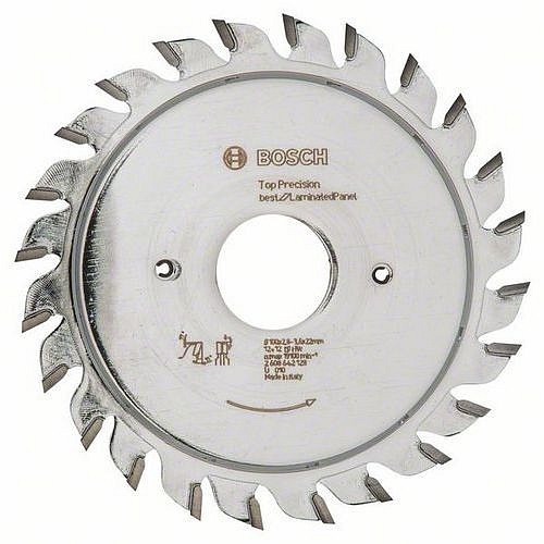 Bosch - Předřezový kotouč Top Precision Laminated Panel 100 x 22 x 2,8-3,6 mm, 12+12