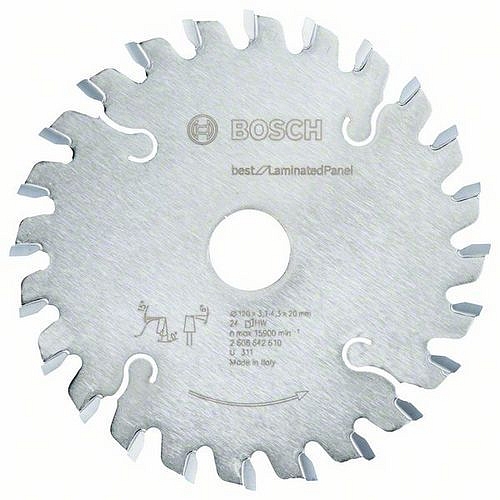 Bosch - Kónický předřezávací kotouč Best for Laminated Panel 120 x 20 x 2,2 mm; 24