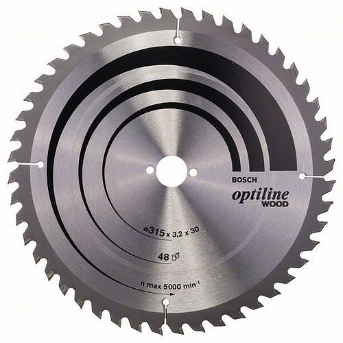 Bosch - Pilový kotouč Optiline Wood 315 x 30 x 3,2 mm, 48