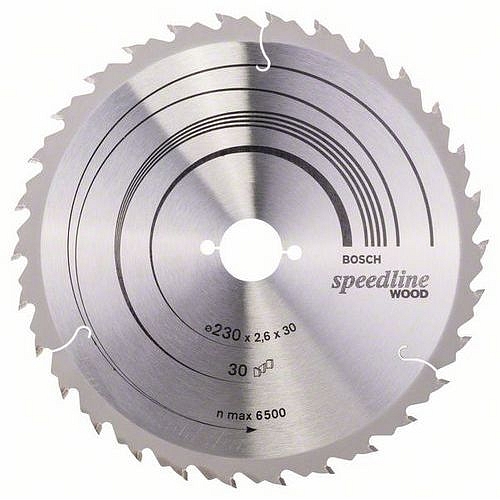 Bosch - Pilový kotouč Speedline Wood 230 x 30 x 2,6 mm, 30
