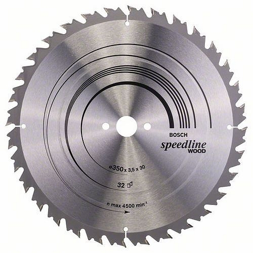 Bosch - Pilový kotouč Speedline Wood 350 x 30 x 3,5 mm, 32