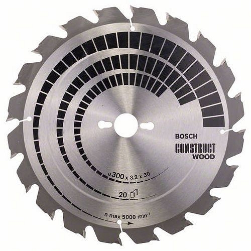 Bosch - Pilový kotouč Construct Wood 300 x 30 x 3,2 mm; 20