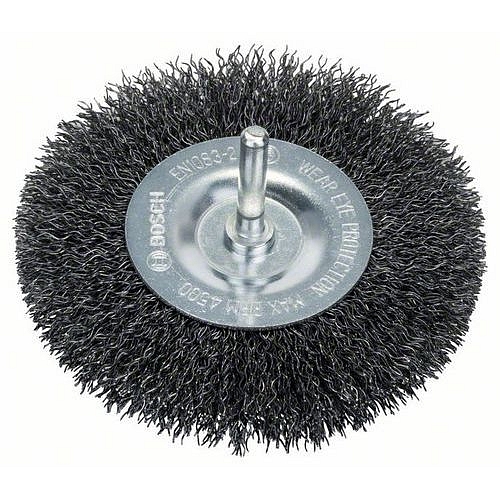 Bosch - Kotoučový ocelový kartáč 100 mm, 0,3 mm, 10 mm