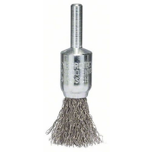 Bosch - Štětcový kartáč z ušlechtilé oceli 15 mm, 0,2 mm