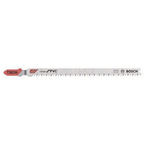 Bosch - Pilový plátek pro kmitací pily T 302 H Clean for PVC, 5ks x 10 BAL