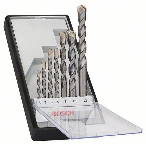 Bosch - 7dílná sada vrtáků do betonu Robust Line CYL-3 4; 5; 6; 6; 8; 10; 12 mm