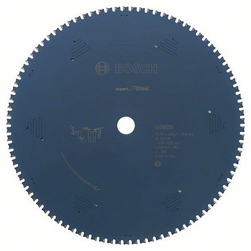 Bosch - Pilový kotouč do okružních pil Expert for Steel 355 x 25,4 x 2,6 mm, 90