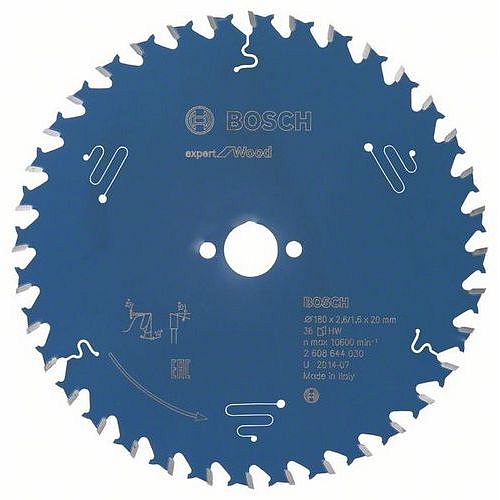 Bosch - Pilový kotouč Expert for Wood 180 x 20 x 2,6 mm, 36