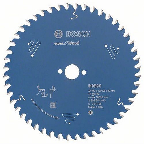 Bosch - Pilový kotouč Expert for Wood 190 x 20 x 2,6 mm, 48