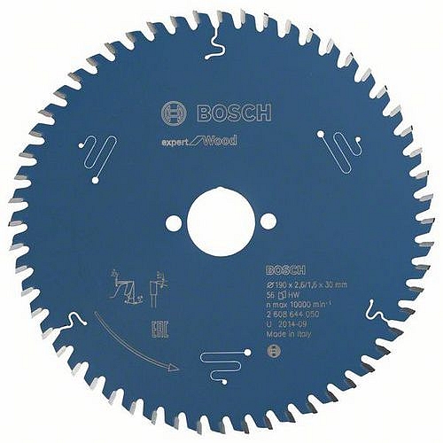 Bosch - Pilový kotouč Expert for Wood 190 x 30 x 2,6 mm, 56