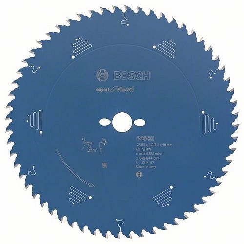Bosch - Pilový kotouč Expert for Wood 355 x 30 x 3,0 mm, 60