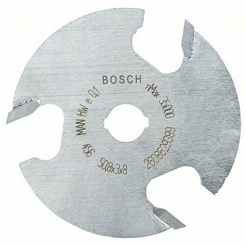 Bosch - Kotoučová drážkovací fréza 8 mm, D1 50,8 mm, L 3 mm, G 8 mm