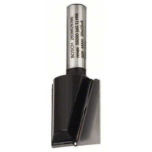Bosch - Drážkovací fréza 8 mm, D1 20 mm, L 25 mm, G 56 mm