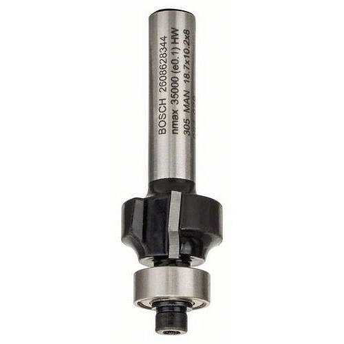 Bosch - Zaoblovací fréza 8 mm, R1 3 mm, L 10,2 mm, G 53 mm