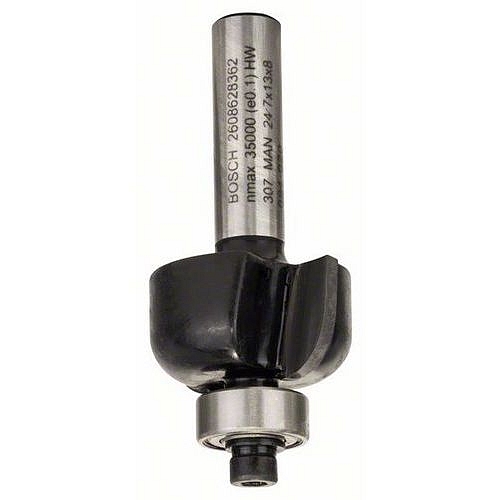 Bosch - Žlábkovací fréza 8 mm, R1 6 mm, D 24,7 mm, L 13 mm, G 53 mm