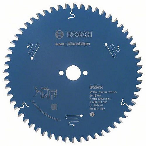 Bosch - Pilový kotouč Expert for Aluminium 190 x 20 x 2,6 mm, 56