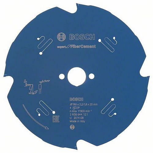 Bosch - Pilový kotouč Expert for Fiber Cement 160 x 20 x 2,2 mm, 4