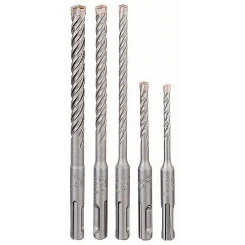 Bosch - 5dílná sada vrtáků do kladiv SDS-plus-5X 5; 6; 6; 8; 10 mm, 5 BAL