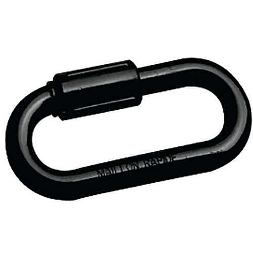 Polyamidová rychlospojka k plastovým řetězům Novap, černá, pr. 10 mm