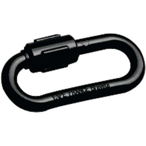 Polyamidová rychlospojka k plastovým řetězům Novap, černá, pr. 8 mm