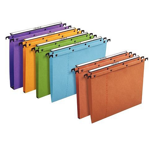 Závěsné desky s druky, typ V, do zásuvek, mix barev