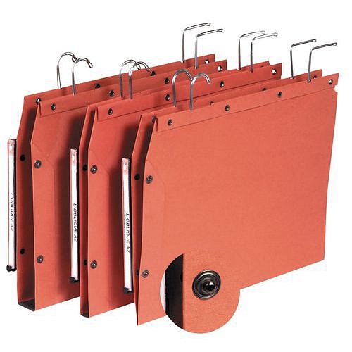 Závěsné desky s druky, do skříní, typ U - dno 30 mm