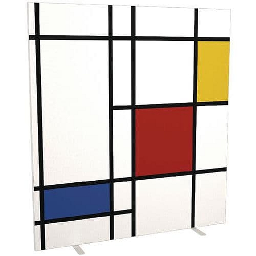 Paraván Manutan Expert Easy Office, 160 x 174 x 39 cm, čtverce