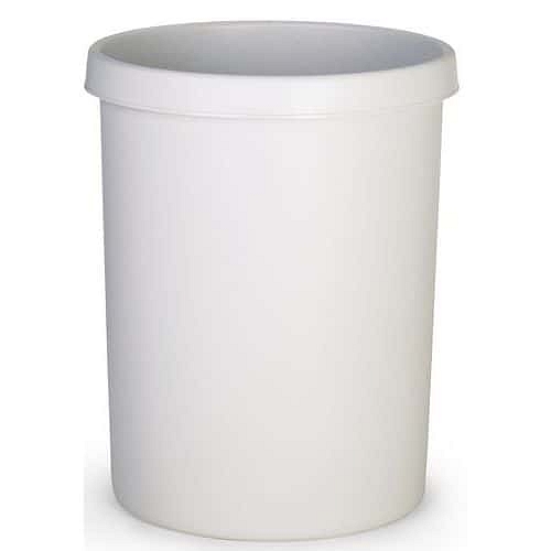 KULATÝ PLASTOVÝ ODPADKOVÝ KOŠ 45 L ŠEDÝ