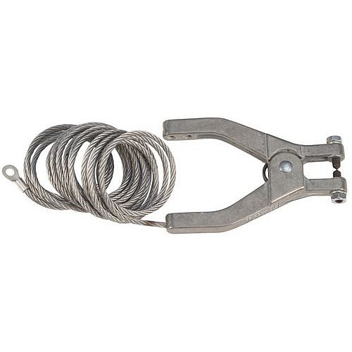 Zemnící kabel se svorkou, 3 m