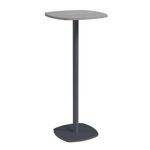 Koktejlový stůl Cicra Perfecta, výška 110 cm, bílá