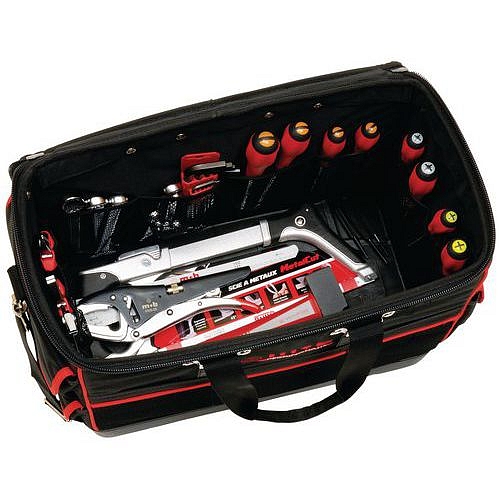 Brašna na nářadí, sada 40 kusů nářadí