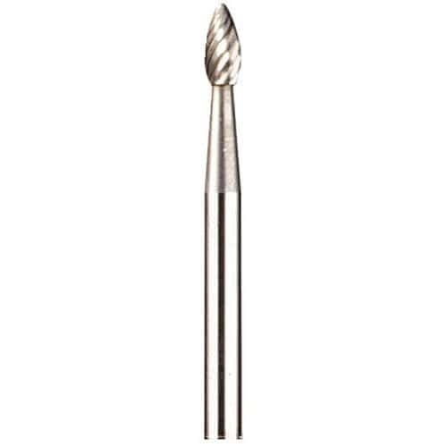 DREMEL fréza z karbidu wolframu, vejčitý hrot, 3,2 mm