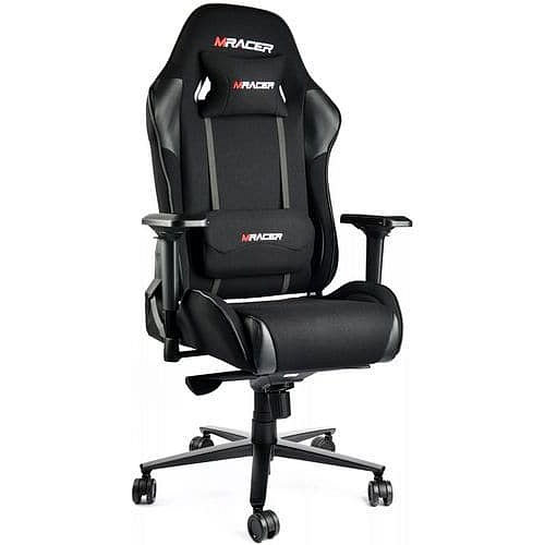 Kancelářská židle MRacer Warrior látková, černá