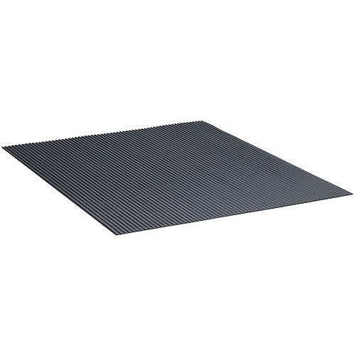Gumová podložka na skříně LISTA. 712x567x3mm, černá