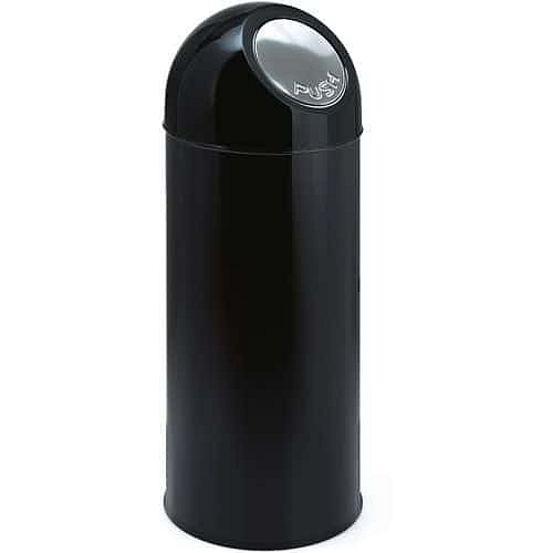 Odpadkový koš Bullet s vložkou 55 l černý