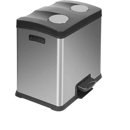 Rejoice Step Bin 2 x 12 l z matné nerezové oceli