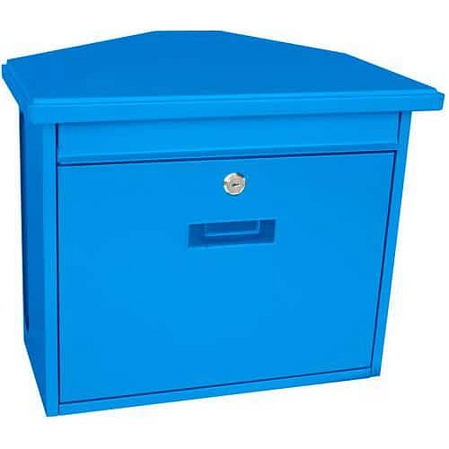 Nástěnná poštovní schránka Zamoran modrá