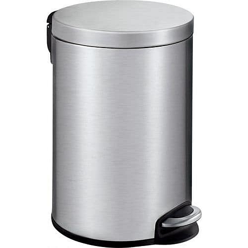Odpadkový koš s nožním pedálem Serene 12 l EKO matná nerezová ocel