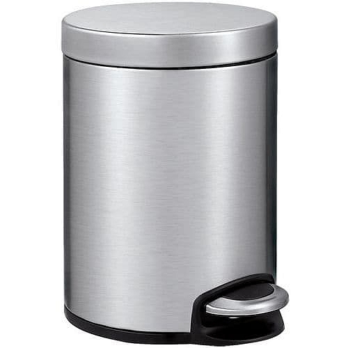 Odpadkový koš s nožním pedálem Serene 5 l EKO matná nerezová ocel