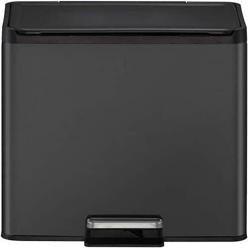 Odpadkový koš s nožním pedálem Essential Recycler Step Bin 20 + 9 l černý