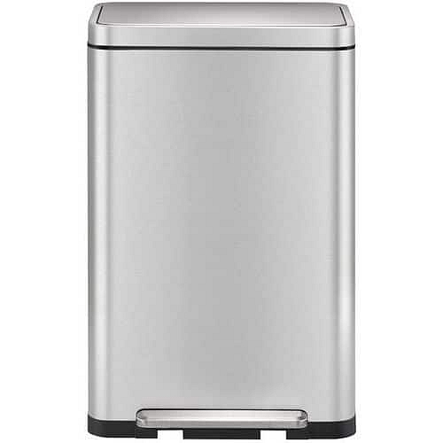 Odpadkový koš s nožním pedálem X–cube 30 l matná nerezová ocel