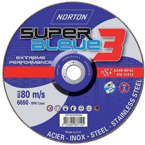 Řezný kotouč s offsetovým nábojem 125x3,20x22,23 BDA 34 SB2