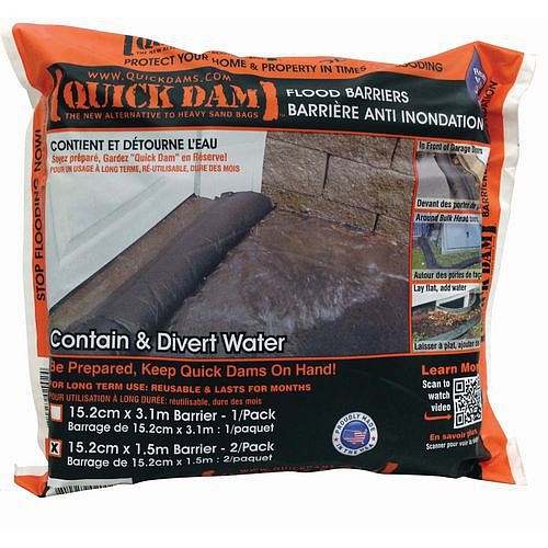 Protipovodňová zábrana Quickdam®, 150 cm