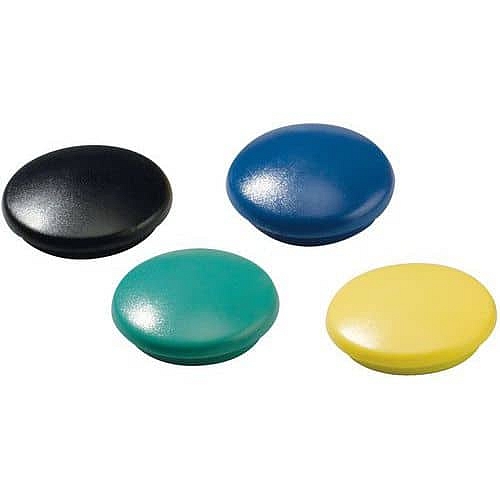 Barevné kulaté magnety, průměr 32 mm, mix barev