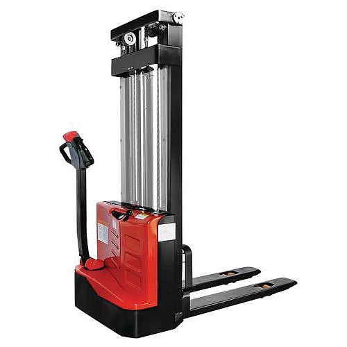 Vysokozdvižný vozík s elektrickým pojezdem a zdvihem, do 1 200 kg, výška zdvihu 3 487 mm