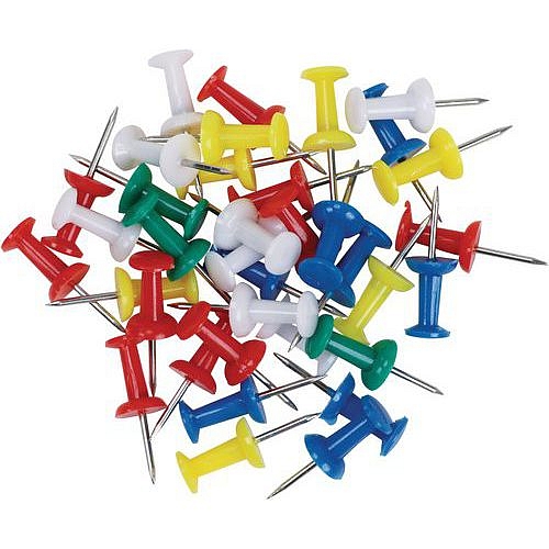 Sada špendlíků Manutan Expert, barevné